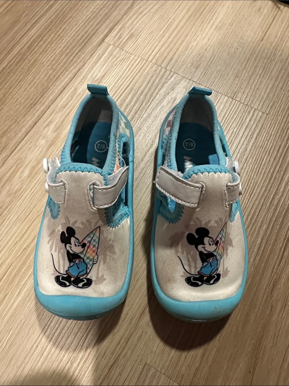 Mickey Mouse Toddler Water Shoes 7/8